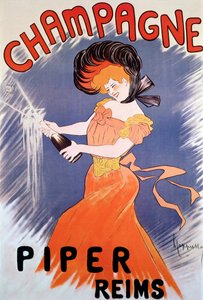 Cartel publicitario para Piper Champagne, siglo XX de Leonetto Cappiello