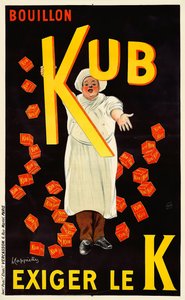 Bouillon Kub, c. 1911 de Leonetto Cappiello