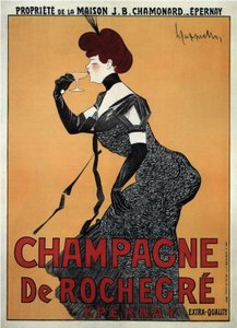 Champagne de Rochegre (póster) de Leonetto Cappiello