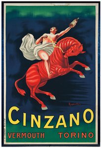 Vermut Cinzano Torino, 1910 de Leonetto Cappiello