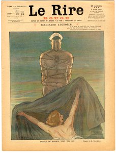 Portada de “La Risa Roja”, Satírico en Colores de Leonetto Cappiello