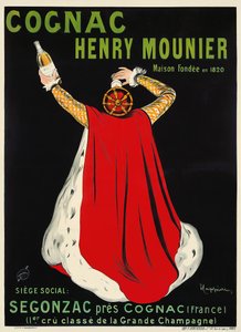 Henri Mounier Cognac, c. 1910.