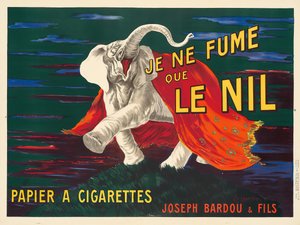 Je ne fume que le Nil, 1912