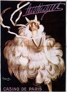 Mistinguett en el Casino de París, póster por Leonetto Cappiello (1875-1942)
