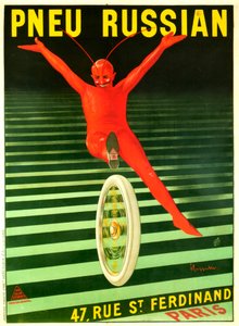 Pneu Ruso Americano de Leonetto Cappiello