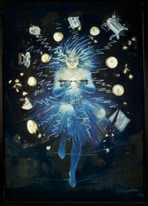 Boceto de anuncio para dispositivo eléctrico, por Leonetto Cappiello de Leonetto Cappiello