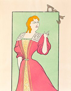 El actor Marie-Louise Marsy interpretando el personaje Elmire en la obra 