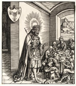 Santos relacionados con la Casa de Habsburgo: Una cuenta general de la ascendencia del Emperador Maximiliano I de Leonhard Beck