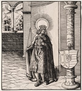 Santos relacionados con la Casa de Habsburgo: Una cuenta general de la ascendencia del Emperador Maximiliano I de Leonhard Beck