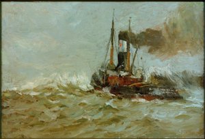 Remolcador de alta mar (Seeadler Hamburgo) de Leonhard Sandrock