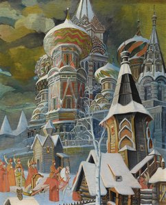 Catedral de San Basilio de Leonid Mikhaylovich Brailovsky