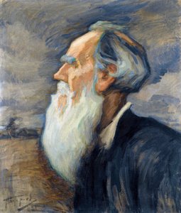 Retrato de León Tolstói (1828-1910) de Leonid Osipovic Pasternak