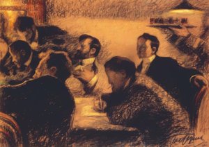 Foto de grupo de Leonid Osipovic Pasternak