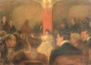 Concierto de la clavecinista Wanda Alexandra Landowska (1879–1959) de Leonid Osipovic Pasternak