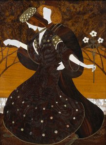 Cómoda, ca 1908, por Leopold Bauer, (detalle) de Leopold Bauer