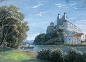 Vista de la Abadía de Melk