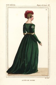 Inés de Saboya, condesa de Longueville de Leopold Massard