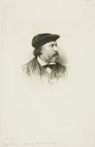 Retrato de Daubigny de Leopold Massard