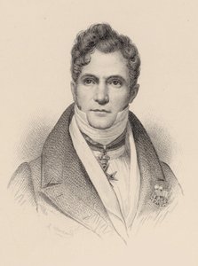 Retrato del director y compositor Gaspare Spontini 1774-1851 de Leopold Massard