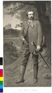 Karl príncipe y duque Arenberg de Leopold Stephan (after) Horovitz