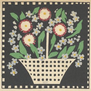 Cesta de flores