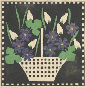 Cesta de Flores, 1907 de Leopoldine Kolbe