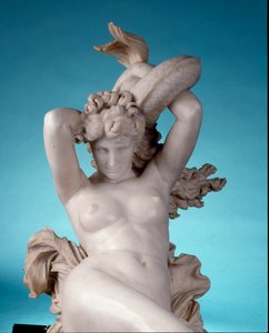 Galatea montando un delfín, c.1880 (detalle) de Leopoldo Ansiglione