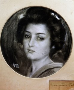 Madama Butterfly, boceto de Leopoldo Metlicovitz para la ópera del mismo nombre de Giacomo Puccini