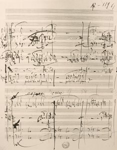 Partitura musical para 
