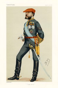 Don Carlos, Duque de Madrid - retrato de pie