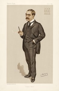 Rudyard Kipling (1865 - 1936), de Vanity Fair, pub. 1894