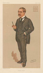 Soldados Tres, Rudyard Kipling (serie Vanity Fair) de Leslie Matthew Spy Ward