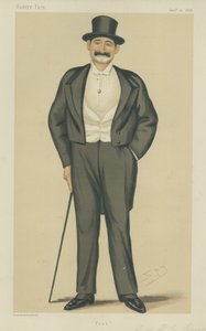Capitán Frederick Gustavus Burnaby de Leslie Matthew Ward