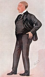 Cecil Rhodes, financiero, estadista y constructor de imperios nacido en Gran Bretaña, 1891 de Leslie Matthew Ward
