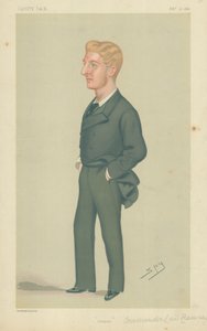 Comandante Lord Ramsay, Liverpool, 28 de febrero de 1880, caricatura de Vanity Fair de Leslie Matthew Ward