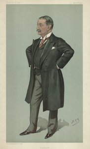 Dr. Nathaniel Edward Yorke-Davis, Dietética, 12 de abril de 1900, caricatura de Vanity Fair