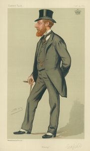 Conde de Seafield, Ovejas, 29 de septiembre de 1883, caricatura de Vanity Fair de Leslie Matthew Ward