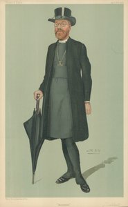 Edward Talbot, el obispo de Rochester, Rochester, 21 de abril de 1904, caricatura de Vanity Fair