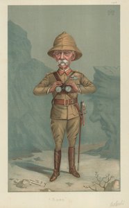 Mariscal de campo Lord Roberts, Bobs, 21 de junio de 1900, caricatura de Vanity Fair