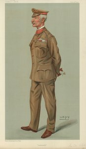 General Sir George Stuart White, Ladysmith, 14 de junio de 1900, caricatura de Vanity Fair de Leslie Matthew Ward