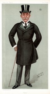 Horace, Lord Farquhar, financiero y político británico, 1898 de Leslie Matthew Ward