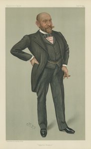 Sr. Ernest Cassel (litografía a color)