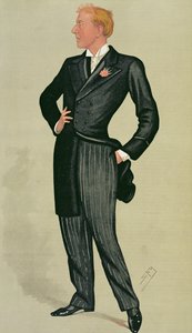 Mr Herbert Beerbohm Tree (1852-1917), una caricatura de 