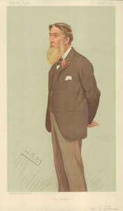 Sr. William Luson Thomas, The Graphics, 13 de diciembre de 1894, caricatura de Vanity Fair de Leslie Matthew Ward