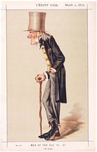 Profesor Sir Richard Owen, FRS, KCB, naturalista, 1873