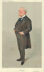 Sir Thomas Wrightson, Reforma Arancelaria, 6 de mayo de 1908, caricatura de Vanity Fair de Leslie Matthew Ward