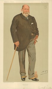 Sir William Henry Wills, Birdseye, 23 de noviembre de 1893, caricatura de Vanity Fair