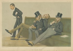 Spencer-Churchill, Balfour, Drummond-Wolff y Gorst de Leslie Matthew Ward