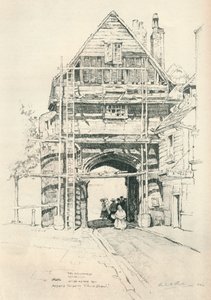La puerta de Rochester, 1925 de Leslie Matthew Ward