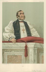 El reverendo Frederick Temple, el arzobispo de Canterbury, Vanity Fair, 11 de septiembre de 1902 de Leslie Matthew Ward